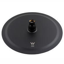 Euro 250mm 4 Function Short Twin Shower